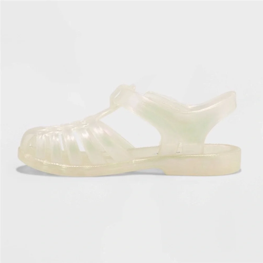Toddler girls sunny jelly sandals clear NWT - Picture 4 of 7